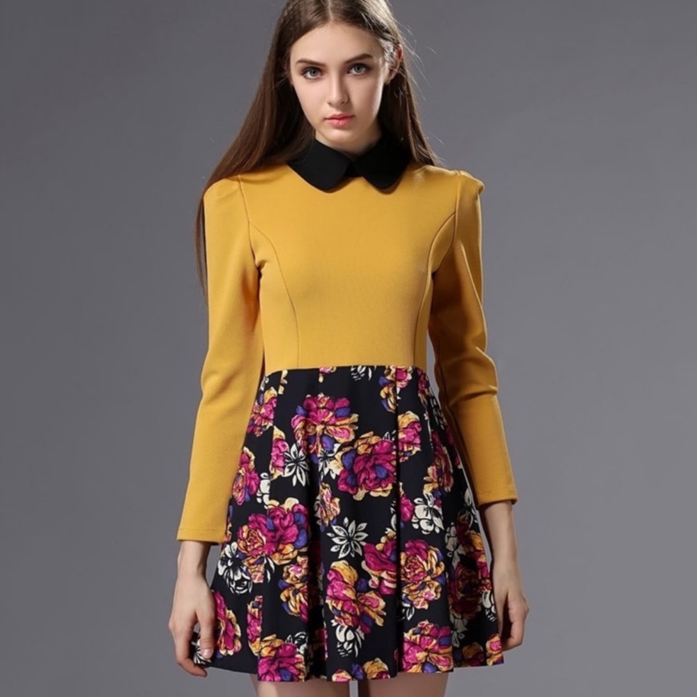 NWOT SHEIN Skater Dress - Picture 2 of 7